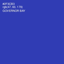 #2F3CB3 - Governor Bay Color Image